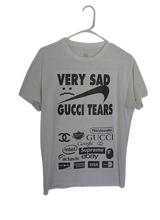 Load image into Gallery viewer, 10 YEAR ANNIVERSARY VERY SAD GUCCI TEARS TEE  #2014

